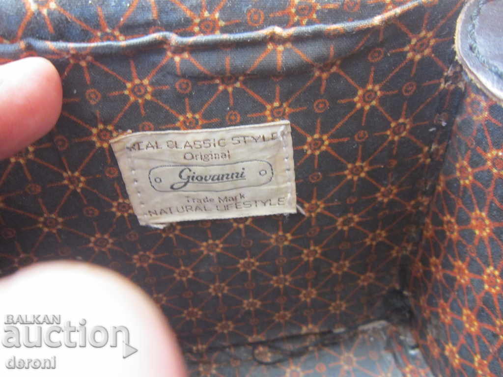 Geanta din piele italiana Original Giovanni - 5