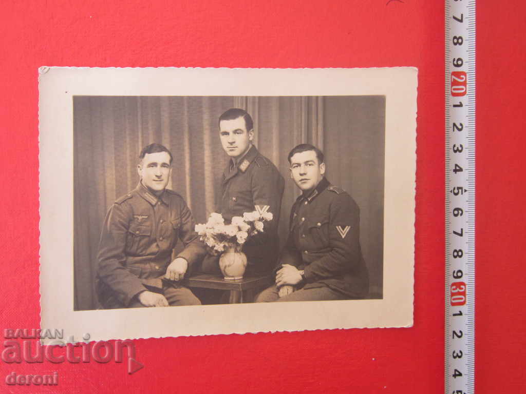 Photo German soldiers 3 Reich Original German soldier 22 with price 10.00 BGN | € 5.11 Photo German soldiers 3 Reich Original German soldier 22 with price 10.00 BGN | € 5.11
