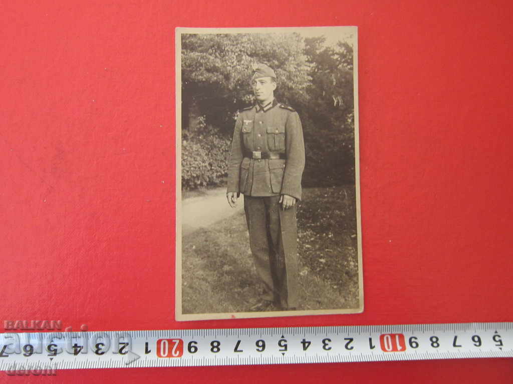 Photo German soldier 3 Reich Original 25 with price 10.00 BGN | € 5.11 Photo German soldier 3 Reich Original 25 with price 10.00 BGN | € 5.11