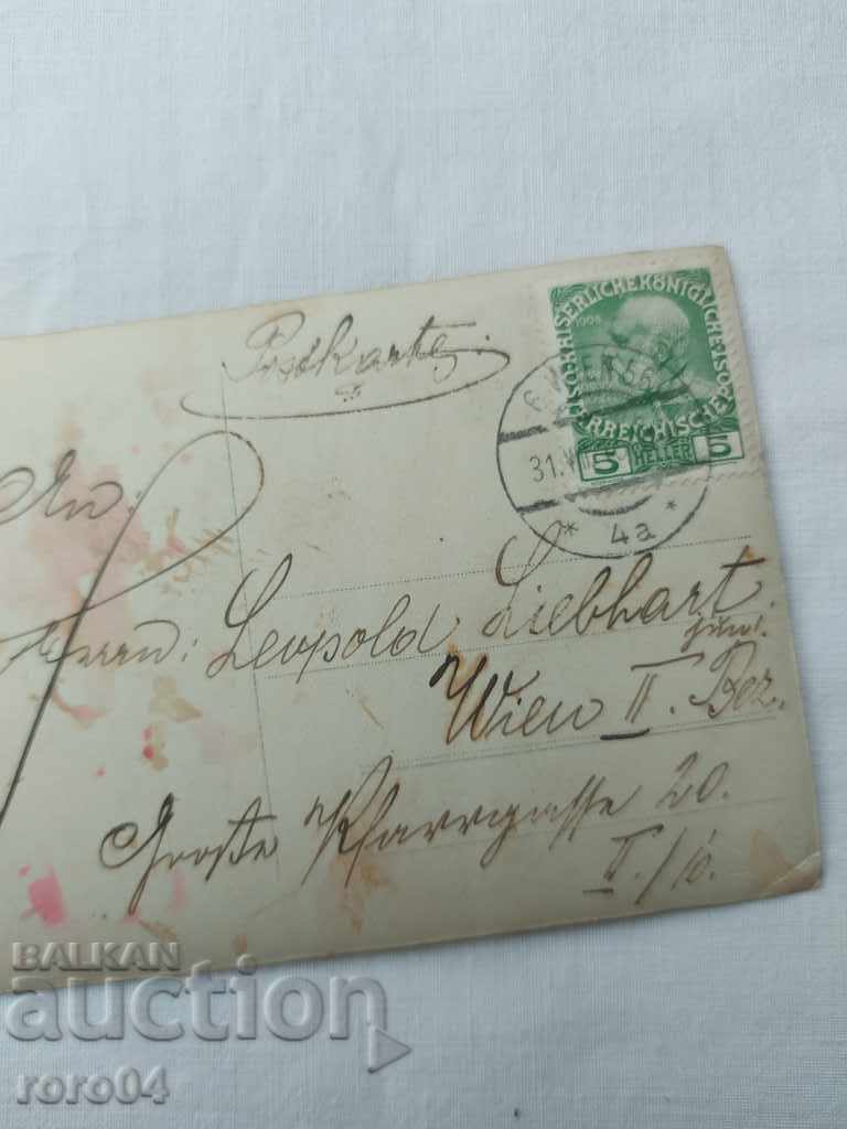 POSTCARD - AUTOGRAPH - 1910 - 5 POSTCARD - AUTOGRAPH - 1910 - 5