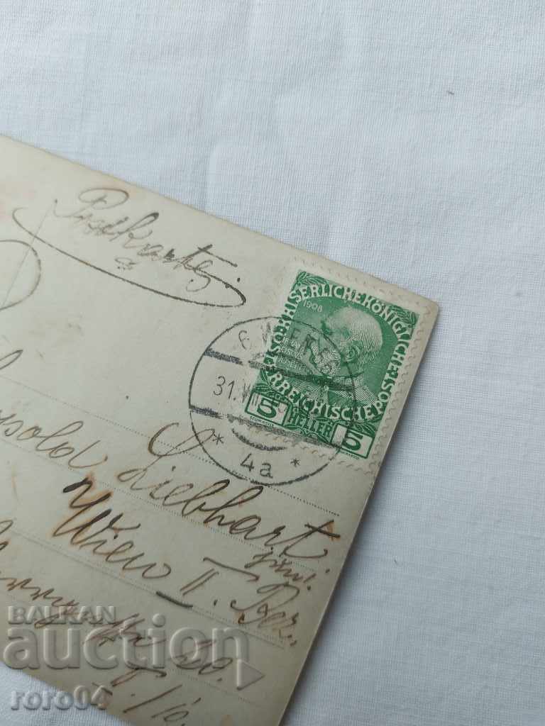 POSTCARD - AUTOGRAPH - 1910 - 6 POSTCARD - AUTOGRAPH - 1910 - 6