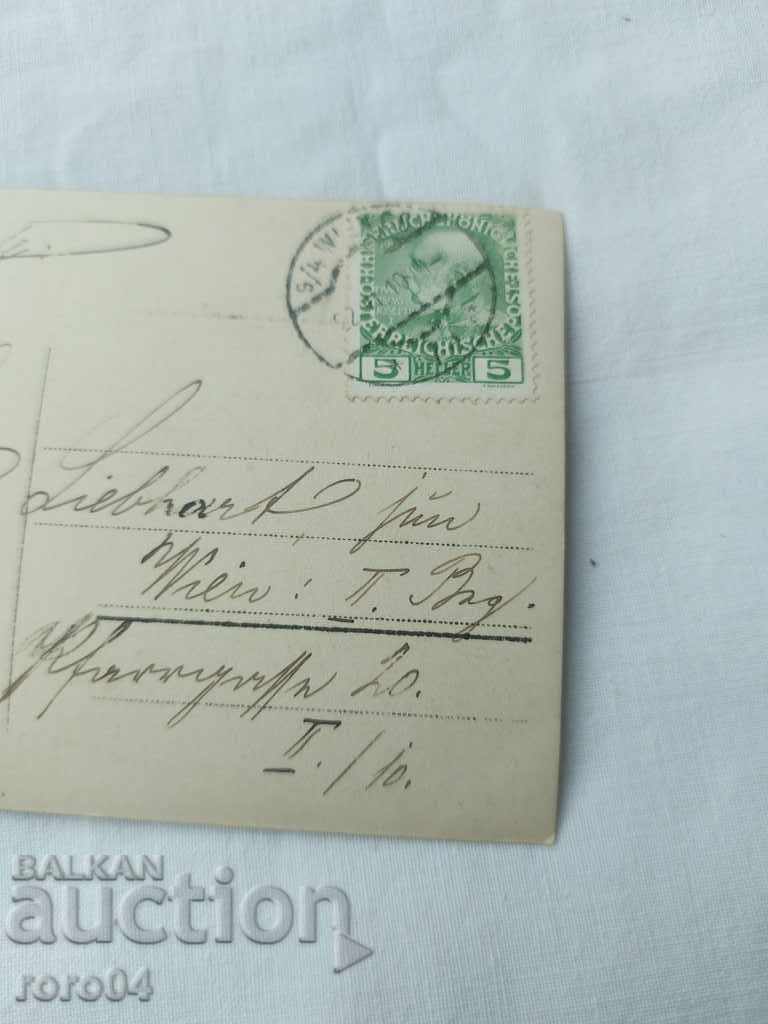 POSTCARD - AUTOGRAPH - 1910 - 5 POSTCARD - AUTOGRAPH - 1910 - 5