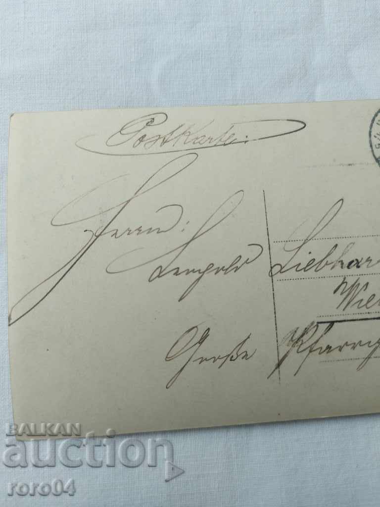 POSTCARD - AUTOGRAPH - 1910 - 6 POSTCARD - AUTOGRAPH - 1910 - 6