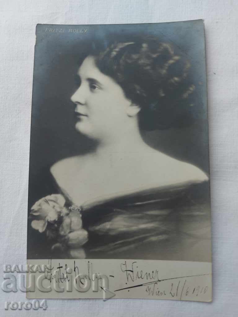 POSTCARD - AUTOGRAPH - 1910 - 7 POSTCARD - AUTOGRAPH - 1910 - 7