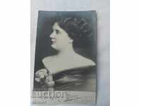 ПОЩЕНСКА КАРТИЧКА - АВТОГРАФ - 1910 г.