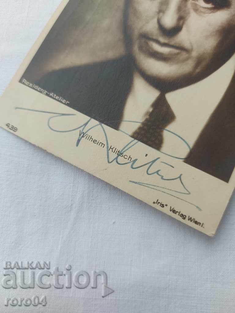 Auction  POSTCARD - AUTOGRAPH - 1910