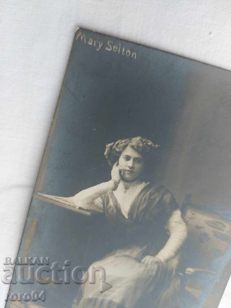 Delivery of POSTCARD - AUTOGRAPH - 1910