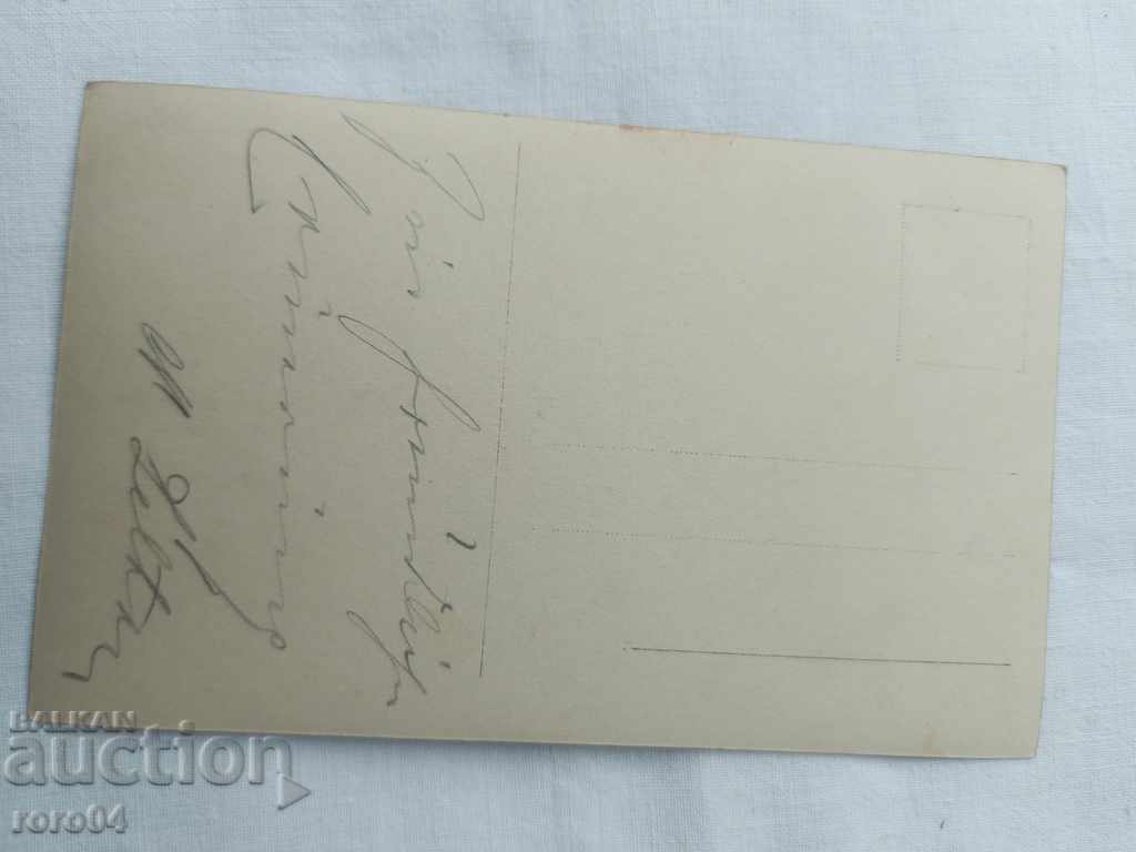 POSTCARD - AUTOGRAPH - 1910 - 5
