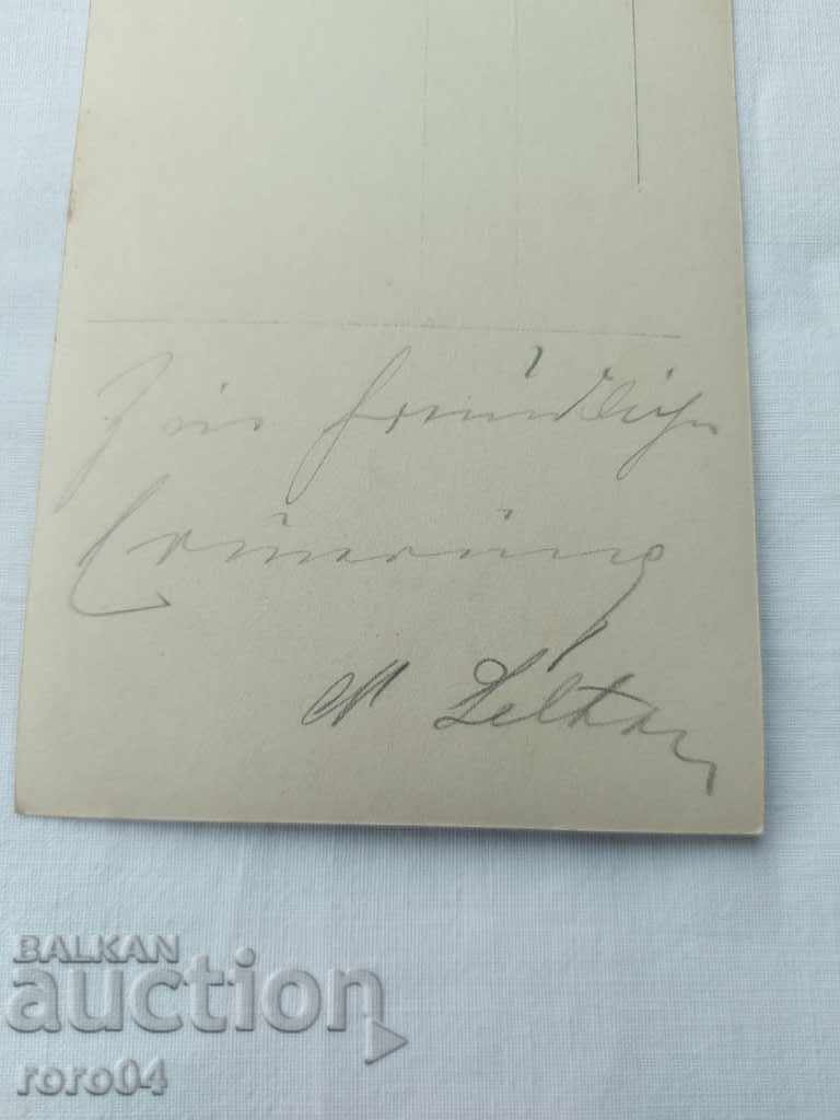 POSTCARD - AUTOGRAPH - 1910 - 6