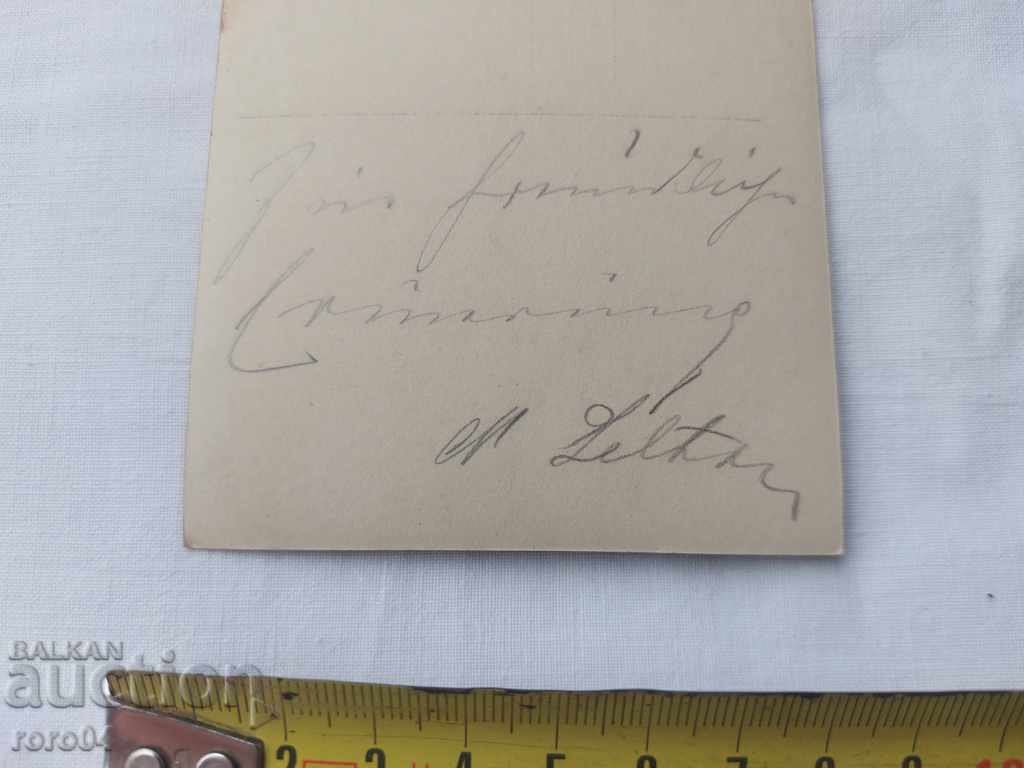 POSTCARD - AUTOGRAPH - 1910 - 7