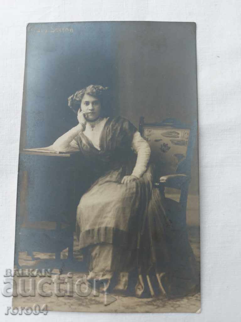 POSTCARD - AUTOGRAPH - 1910
