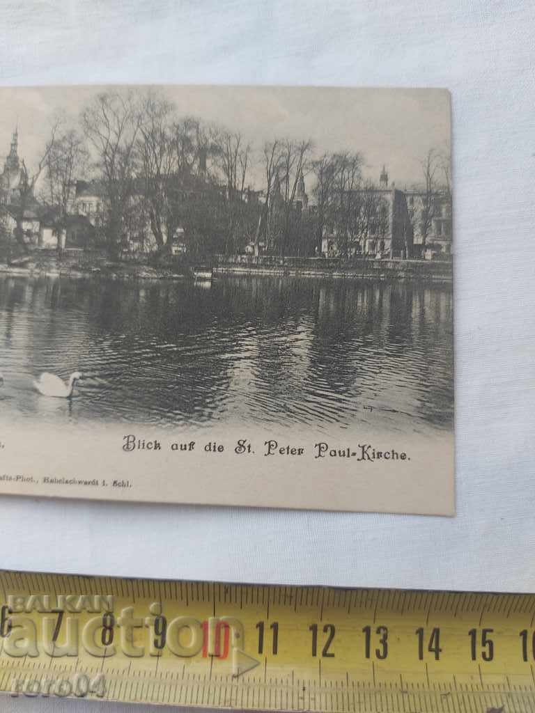 Delivery of POSTCARD - WWI / WWII