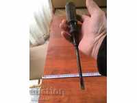 SCREWDRIVER LARGE STRONG INSTRUMENT OF THE MASTER METAL WOOD