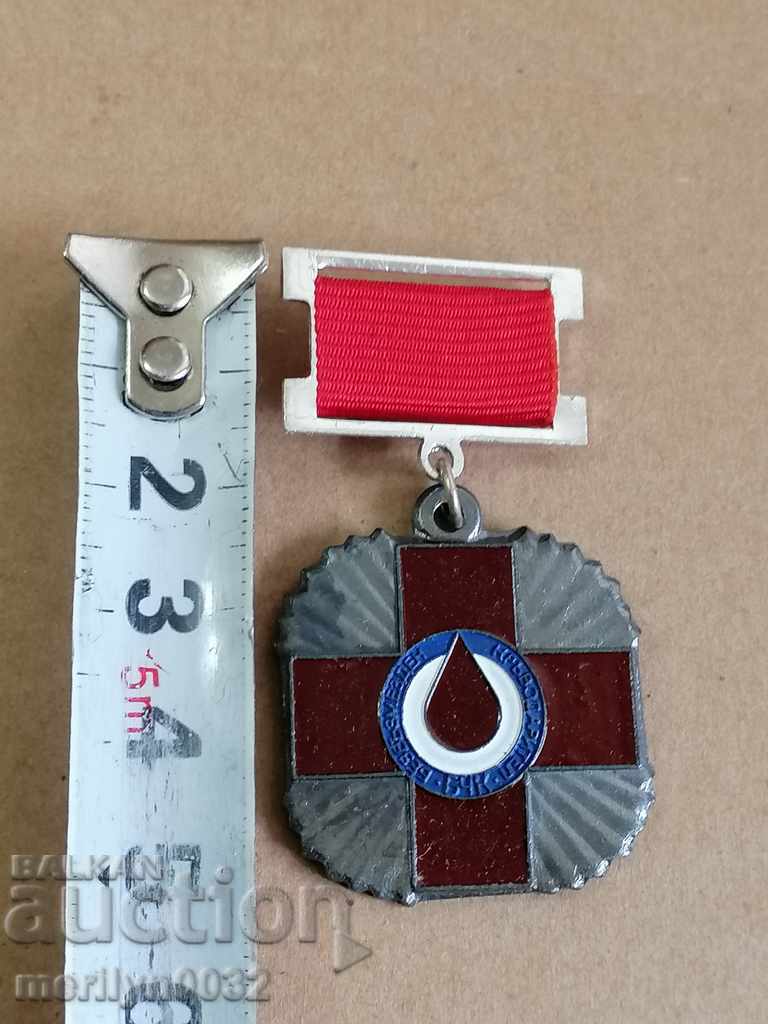 Auction Medal Free blood donor badge Auction Medal Free blood donor badge