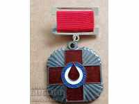 Medal Free blood donor badge