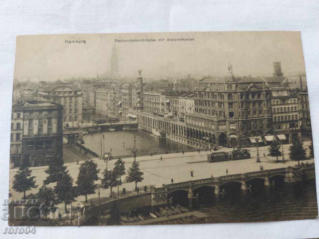 Delivery of POSTCARD - WWI / WWII