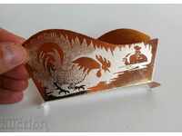 SOC RARE ȘERvete METAL GRAVAT ȘERVATELE SOCA NRB