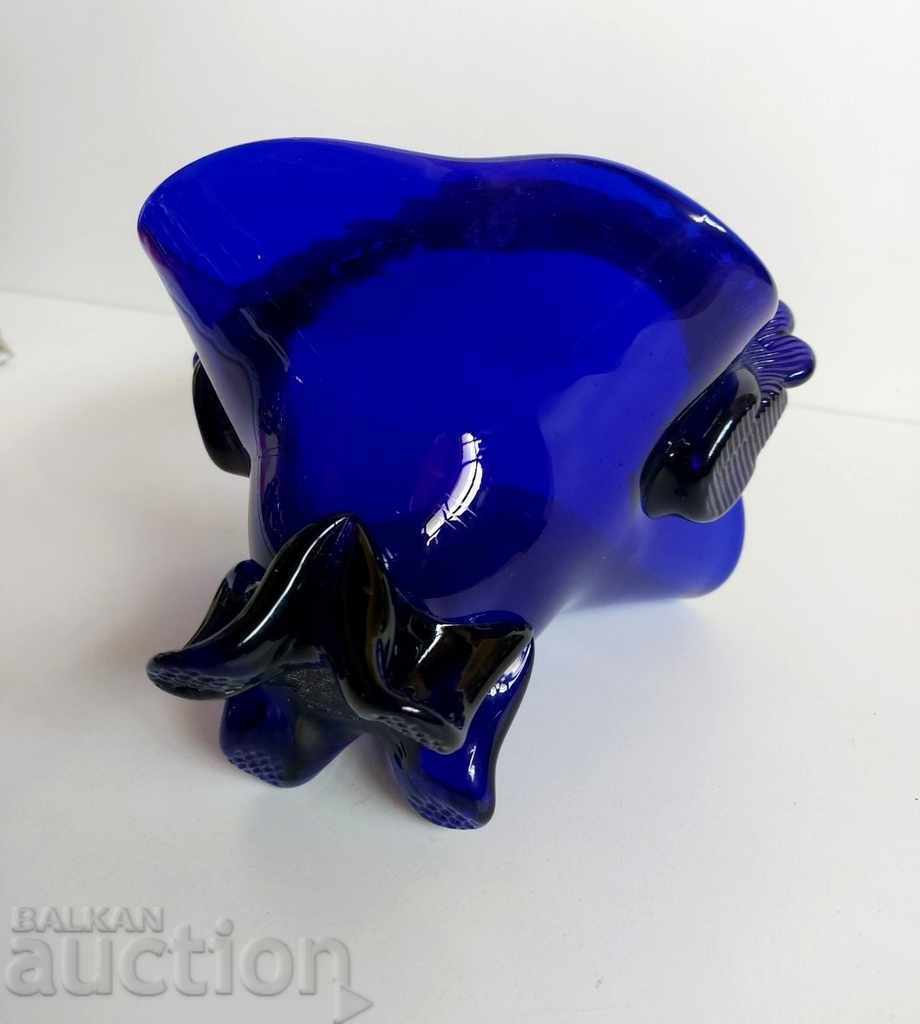 SOC GLASS BONBONIER BLUE GLASS BLUE BLUE NRB SOCA - 6 SOC GLASS BONBONIER BLUE GLASS BLUE BLUE NRB SOCA - 6