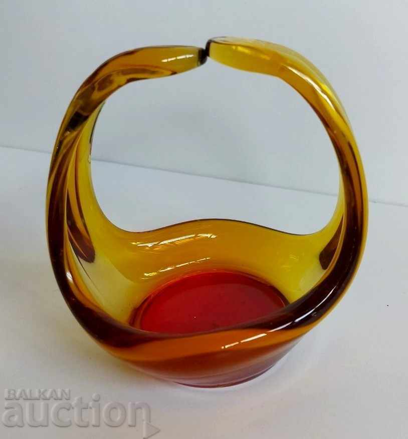 SOC GLASS BONBONIER SOCA COMMUNISM PRC SOC GLASS BONBONIER SOCA COMMUNISM PRC