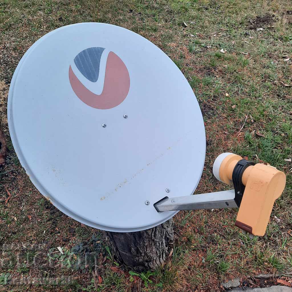 Vivacom satellite dish.