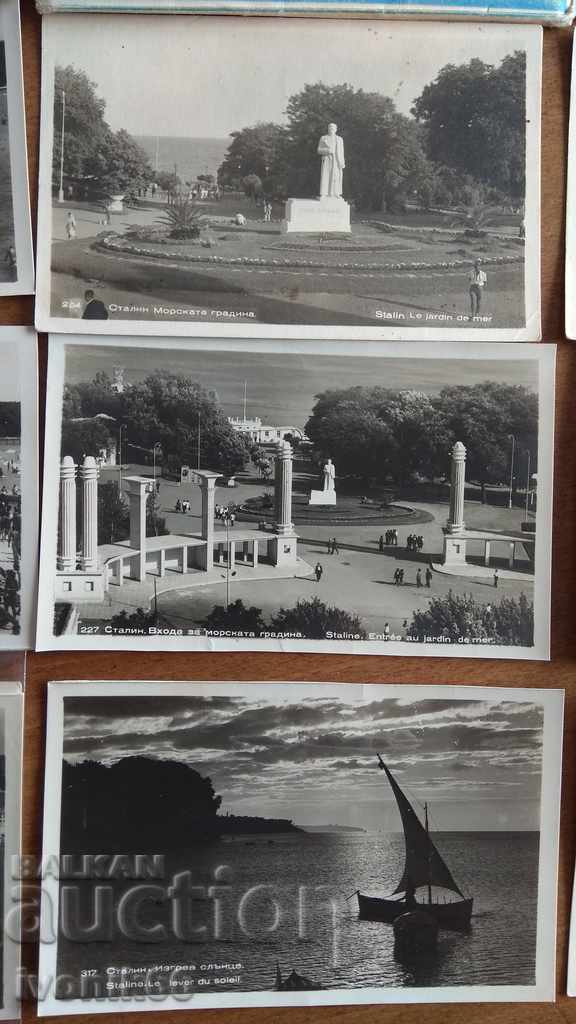 Auction  LOT of 13 cards ONLY from the city of STALIN