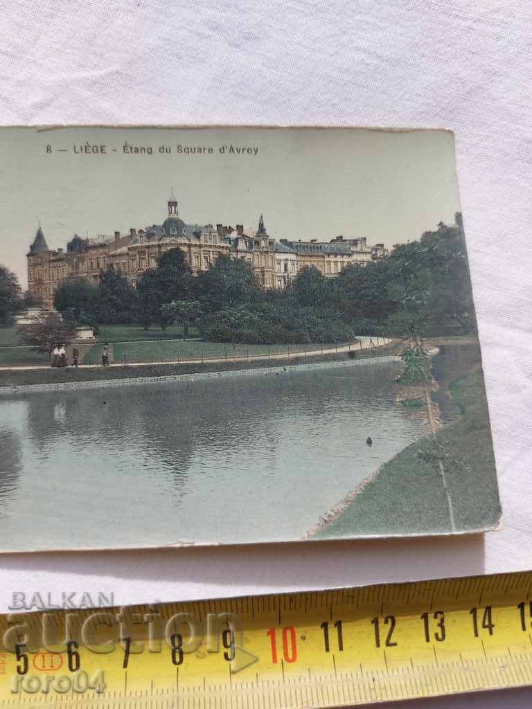 Delivery of POSTCARD - WWI / WWII