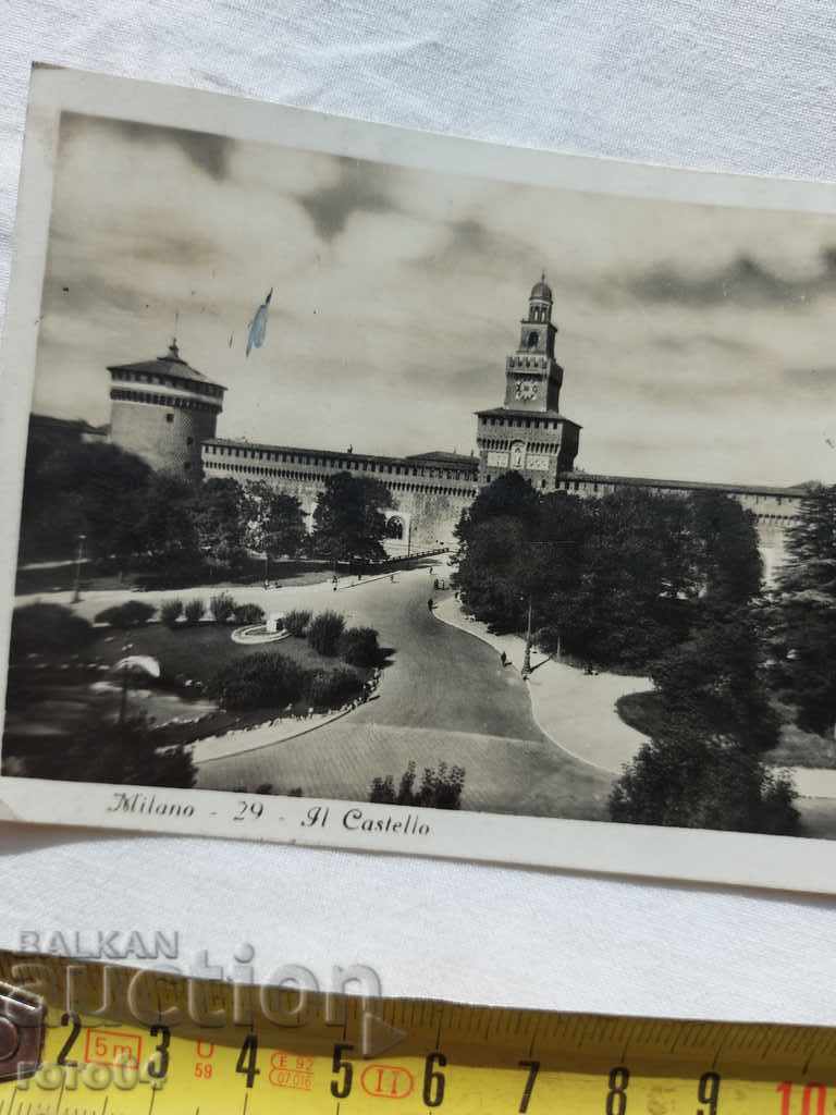 Delivery of POSTCARD - WWI / WWII
