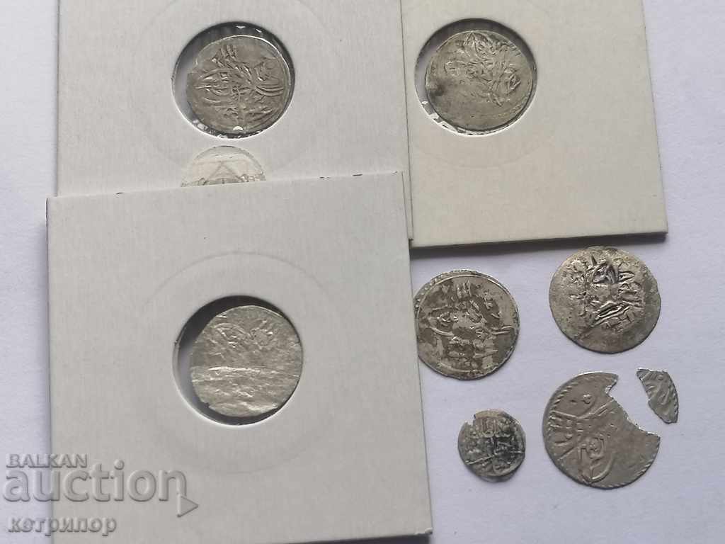 Lot of coins for 1 pair 1203 1178 1203 1168 Ottoman Turkey with price 28.00 BGN | € 14.32 Lot of coins for 1 pair 1203 1178 1203 1168 Ottoman Turkey with price 28.00 BGN | € 14.32