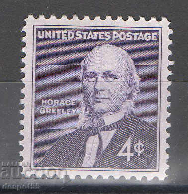 1961. SUA. Horace Greeley.