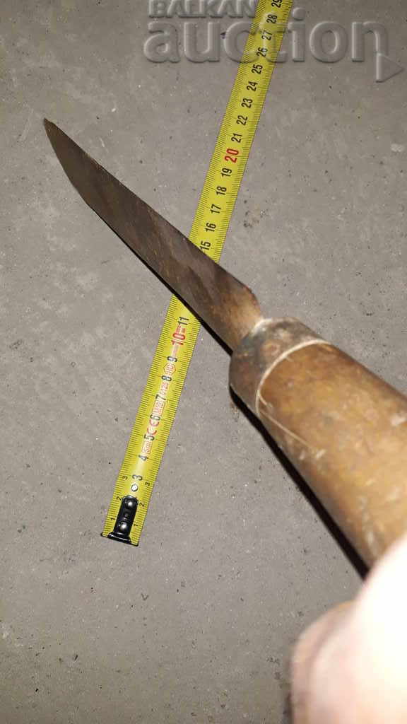 Old forged KNIFE CUTTER blade, wrought iron - 5 Old forged KNIFE CUTTER blade, wrought iron - 5