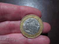 1000 λίρες ΙΤΑΛΙΑ - 1997