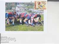 Carte poștală maxim Sport Rugby