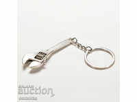 French key ring metal tool "new" 7mm