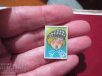 STEREO SOTS USSR BADGE MULTIFILM FAIRY TALES