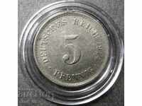 Γερμανία 5 pfennig 1914