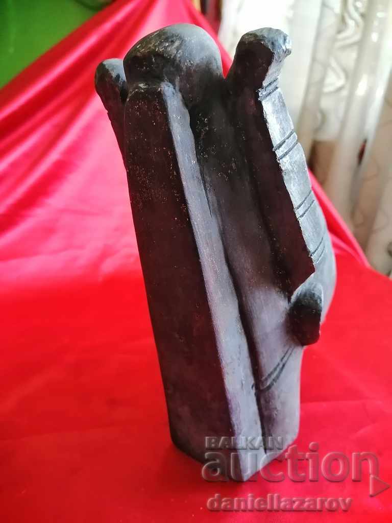 Statuie unica FARAON Statueta cu cap de teracota - 5 Statuie unica FARAON Statueta cu cap de teracota - 5