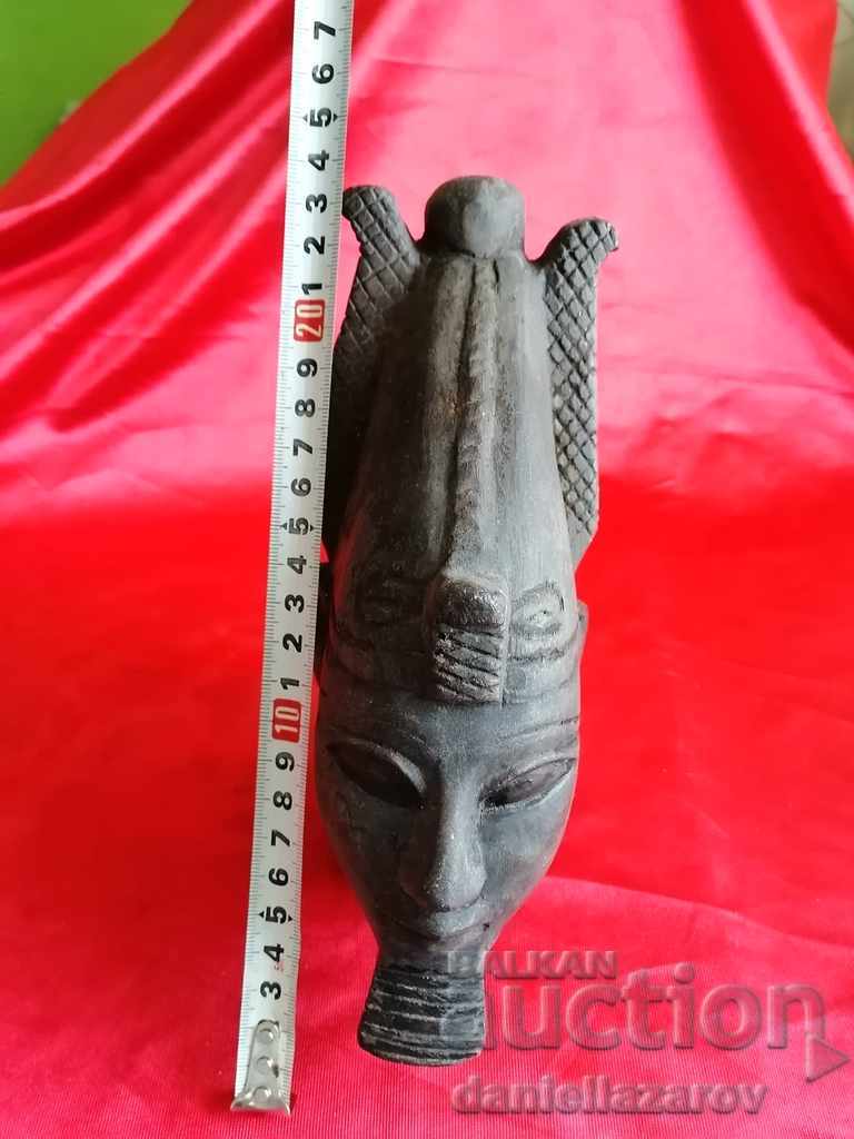 Statuie unica FARAON Statueta cu cap de teracota - 6 Statuie unica FARAON Statueta cu cap de teracota - 6