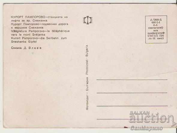 Map Bulgaria Pamporovo The lift to Snezhanka peak 2 * with price 0.50 BGN | € 0.26 Map Bulgaria Pamporovo The lift to Snezhanka peak 2 * with price 0.50 BGN | € 0.26