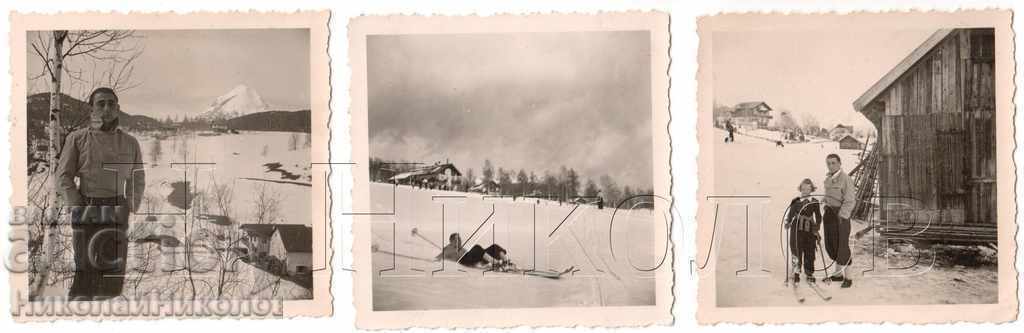 1940 LOT 3 SMALL OLD PICTURES SKI SEEFELD TYROL AUSTRIA B299 1940 LOT 3 SMALL OLD PICTURES SKI SEEFELD TYROL AUSTRIA B299