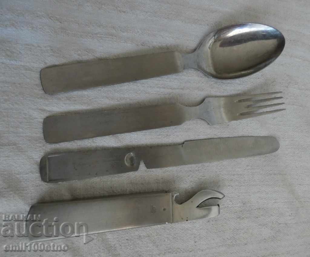 Military set Knife fork spoon opener ABS AETERNA with price 35.00 BGN | € 17.90 Military set Knife fork spoon opener ABS AETERNA with price 35.00 BGN | € 17.90