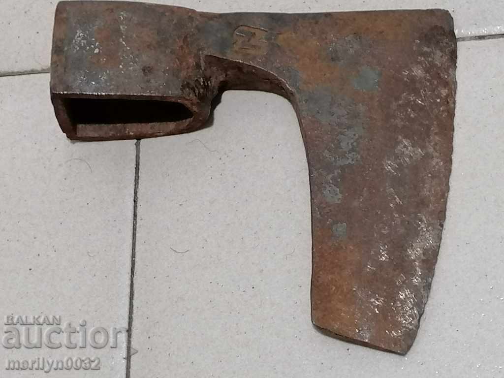 An old ax tool wrought iron with price 38.00 BGN | € 19.43 An old ax tool wrought iron with price 38.00 BGN | € 19.43