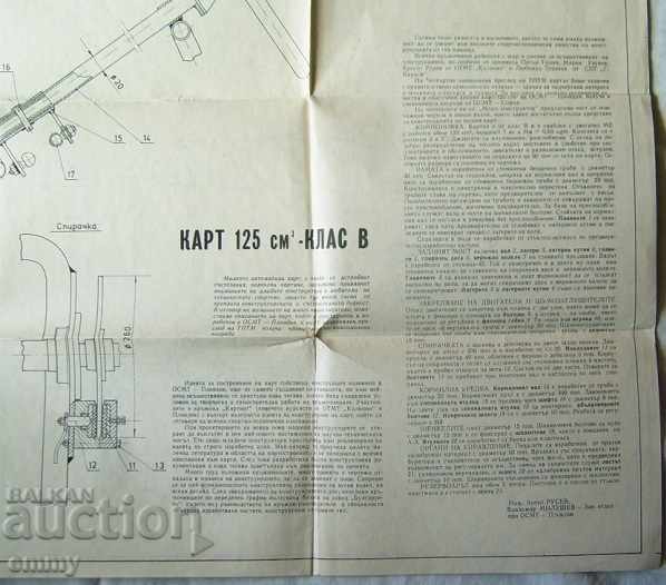 Delivery of Scheme of Maps 125 cc and Assault aircraft IL-2, 1971 Delivery of Scheme of Maps 125 cc and Assault aircraft IL-2, 1971