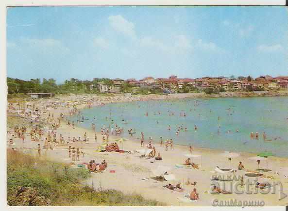 Card Bulgaria Sozopol City beach 3 **