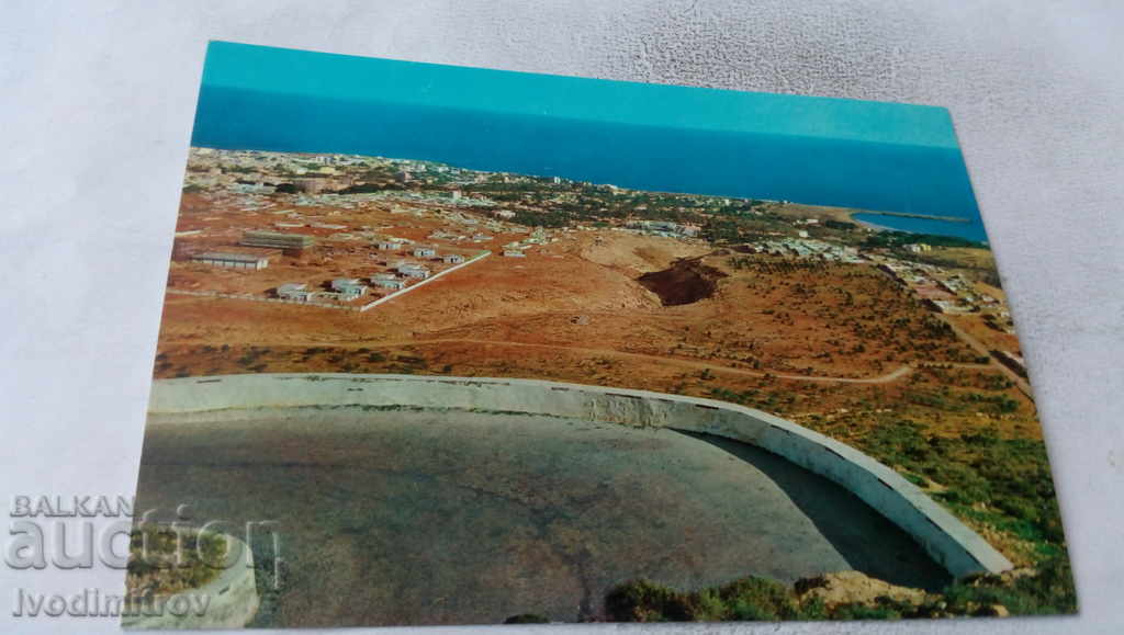 Postcard Derna View from El-Fataih