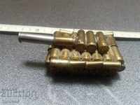 Military creativity - a tank of shell casings