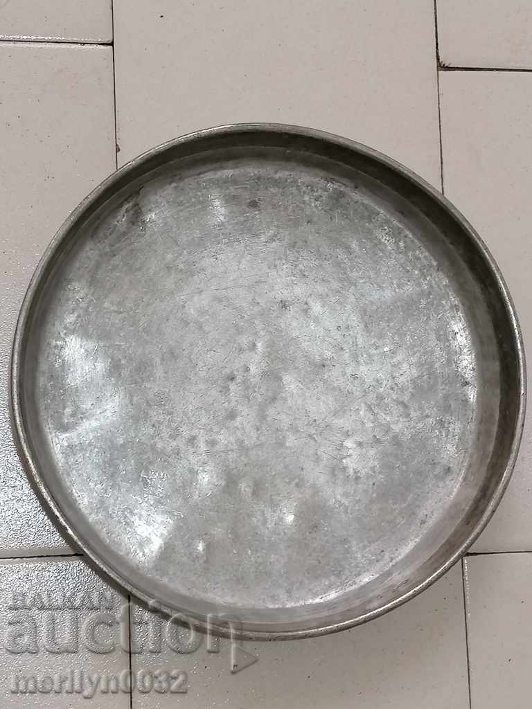 Old copper tray, sahane, baker, tray, tray with price 58.00 BGN | € 29.65 Old copper tray, sahane, baker, tray, tray with price 58.00 BGN | € 29.65