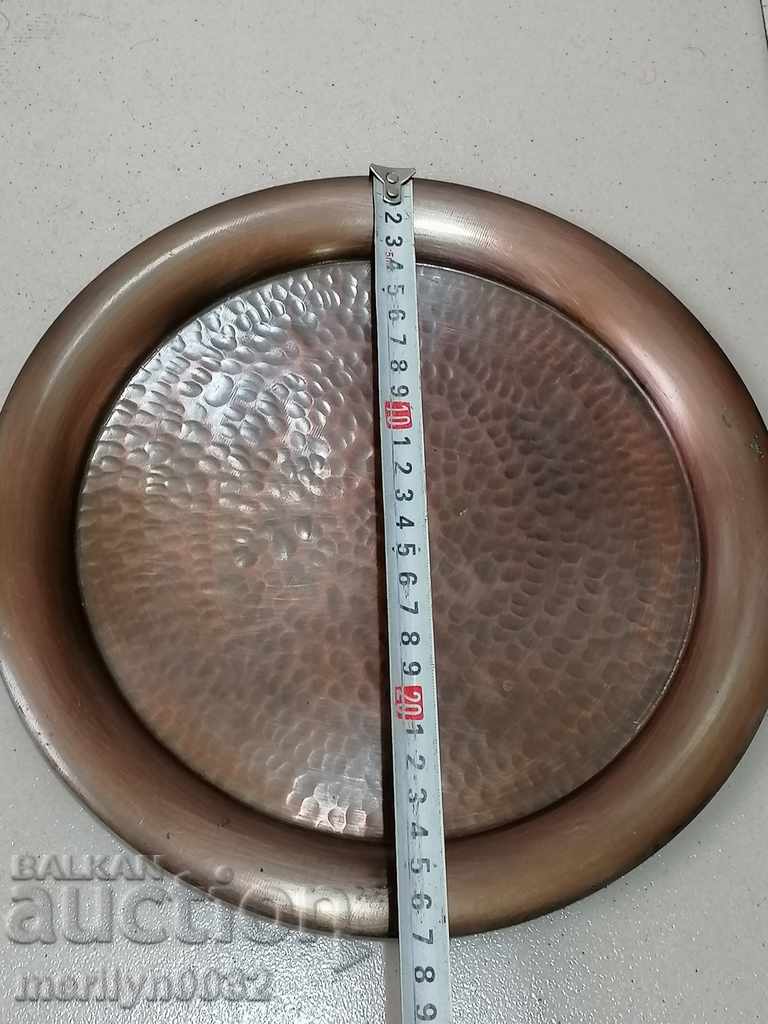 Delivery of Old copper tray, sahan, copper, tray, pan Delivery of Old copper tray, sahan, copper, tray, pan