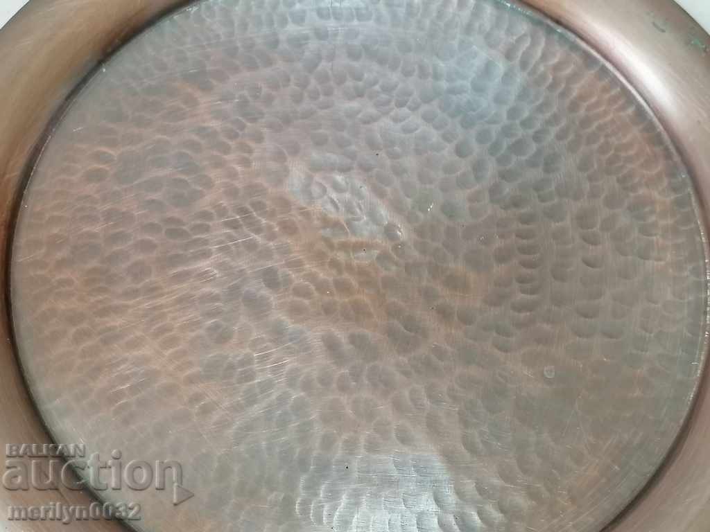 Old copper tray, sahan, copper, tray, pan - 6 Old copper tray, sahan, copper, tray, pan - 6