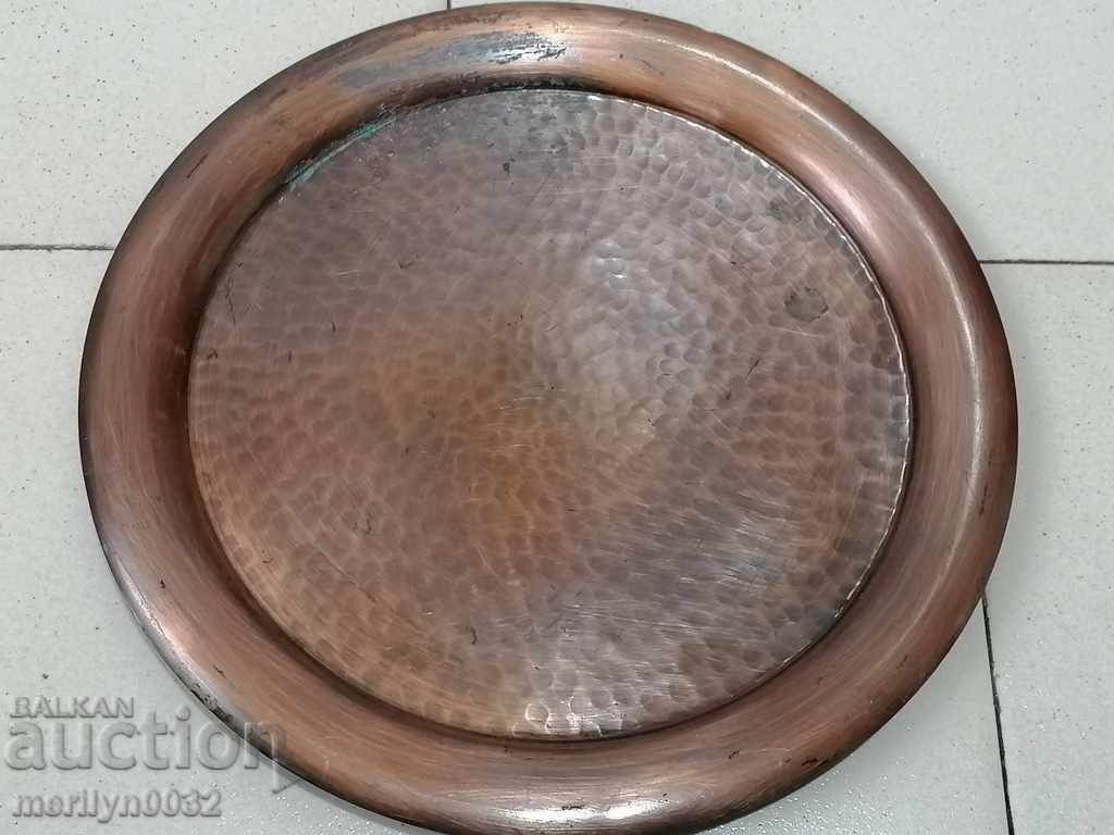 Old copper tray, sahan, copper, tray, pan
