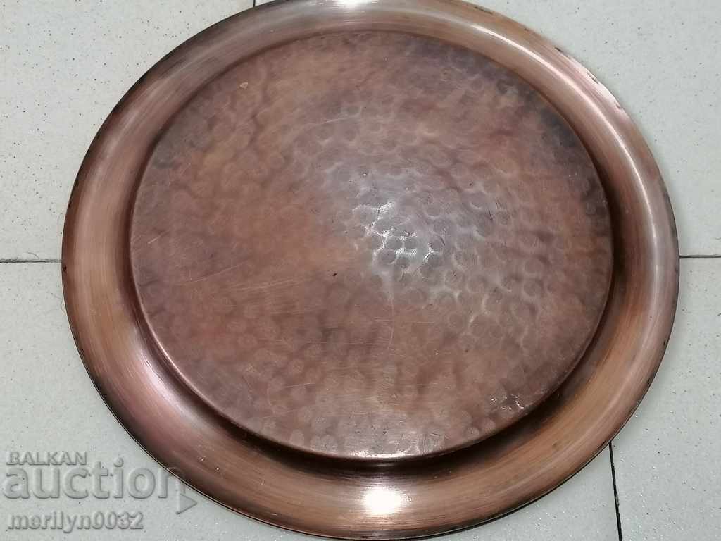 Delivery of Old copper tray, sahan, copper, tray, pan Delivery of Old copper tray, sahan, copper, tray, pan